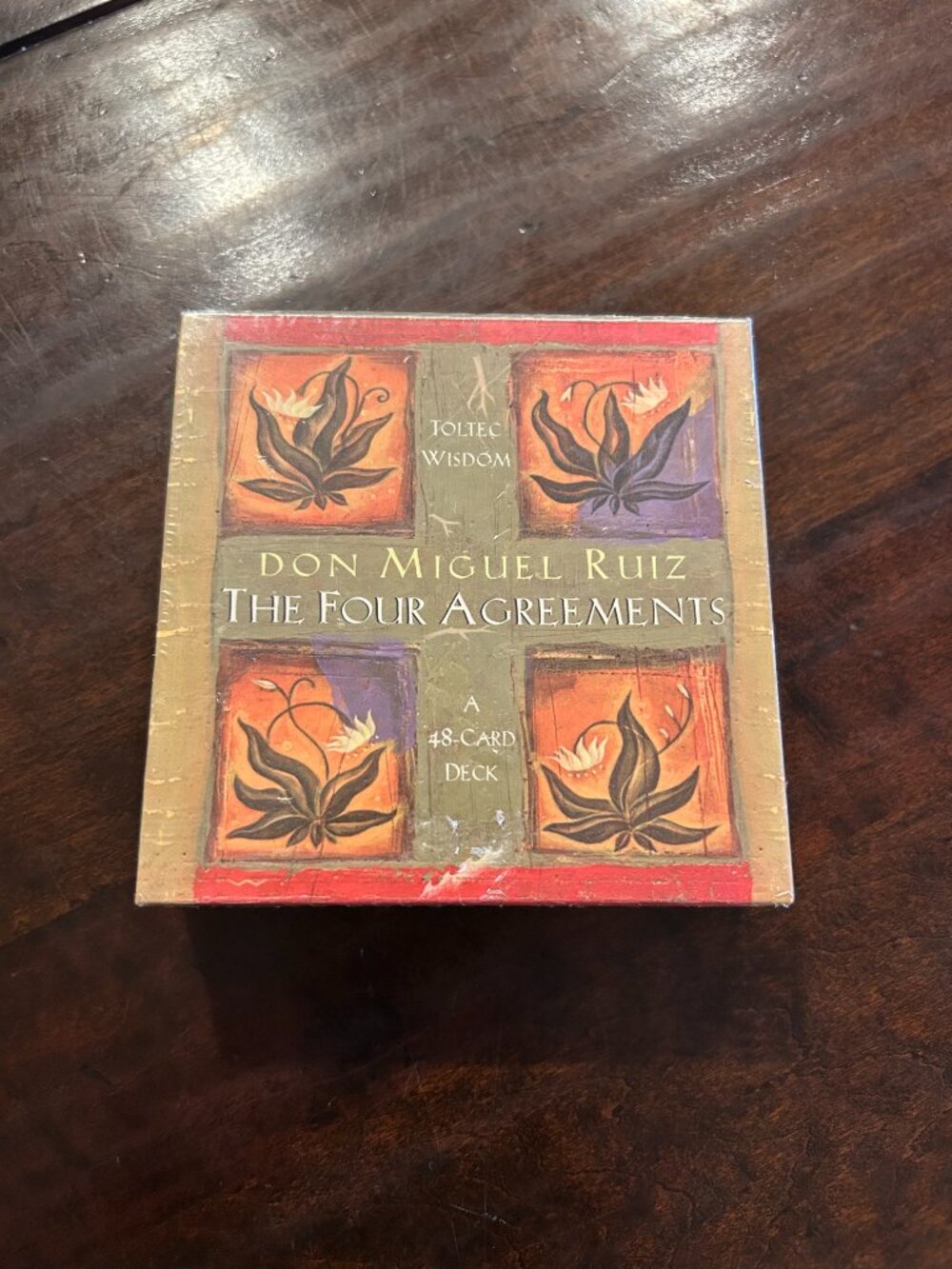 New Sealed "The Four Agreements" 48-card deck by Don Miguel Ruiz